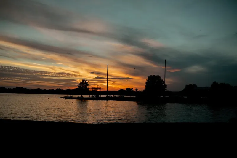 Sunset at the lake