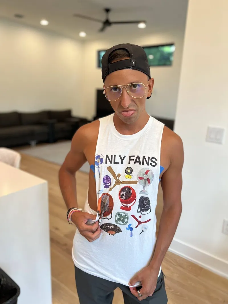 Kyle in his OnlyFans costume!