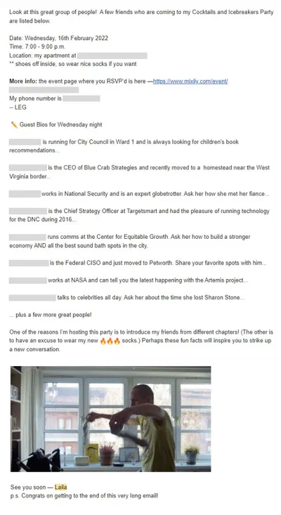 Laila's Guest Bios