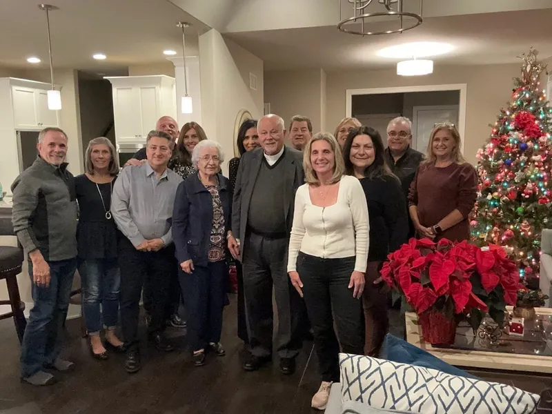 group of people smiling